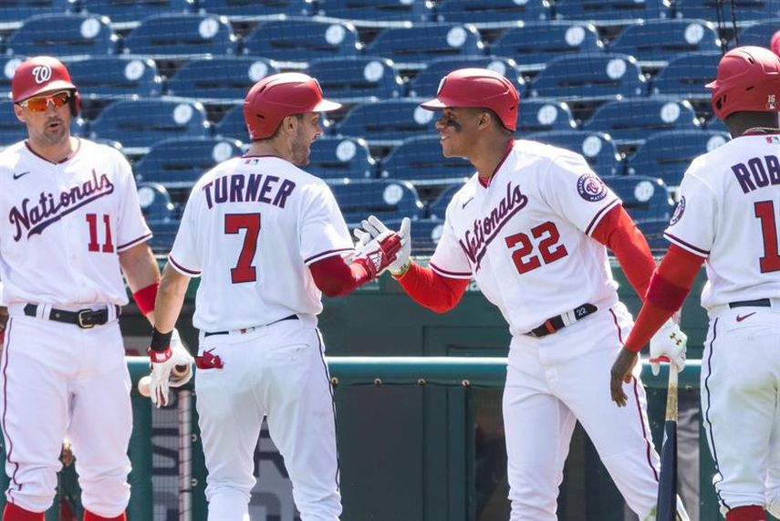 3-2. Turner conecta el sencillo de la victoria de los Nacionales sobre los Cardenales