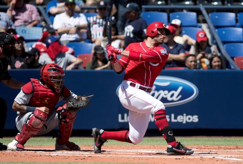 6-1. Votto sella con jonrón el triunfo de los Rojos