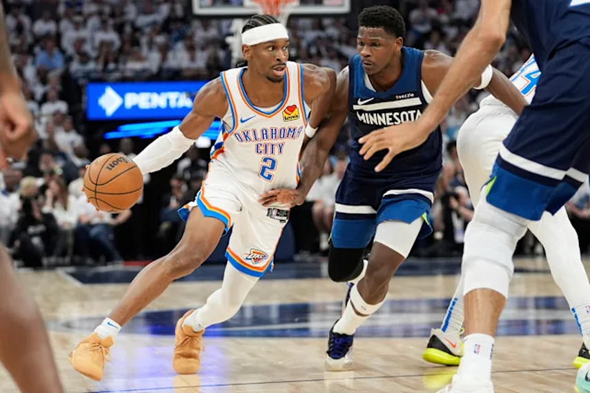 Shai guía al Thunder al borde de las Finales NBA