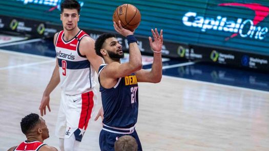 103-120. Murray, con 50 puntos, hace la diferencia ganadora para Nuggets