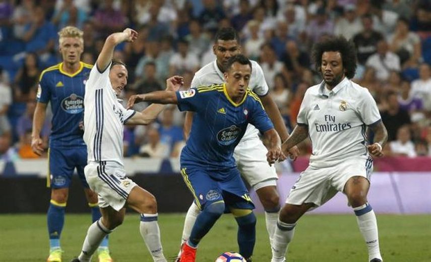 El Celta, pendiente de la lesión del chileno Orellana
