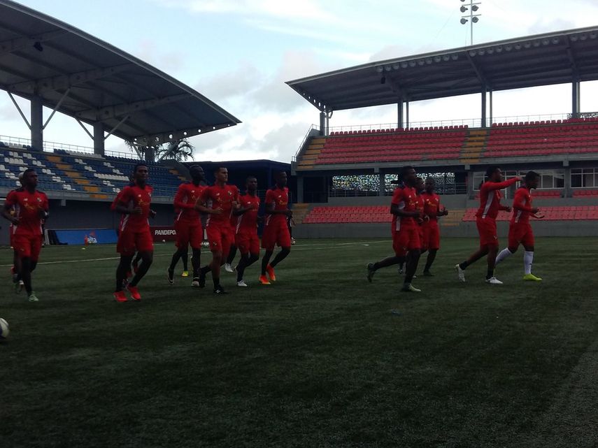 Panamá completa primer entrenamiento previo al partido ante México