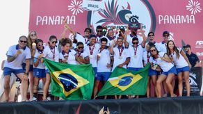 Entre aéreos perfectos y finales dominadas, la verdeamarela cerró un campeonato a su medida y volvió a lo más alto del surf continental.