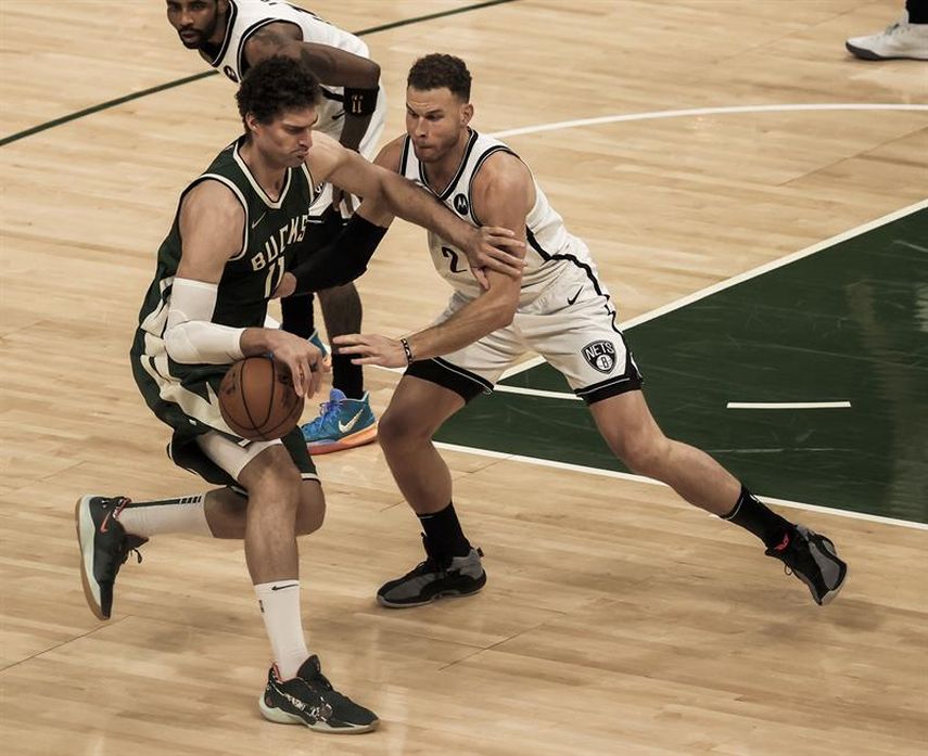 117-114. Antetokounmpo, con 49 puntos, gana duelo a Durant y los Bucks a Nets