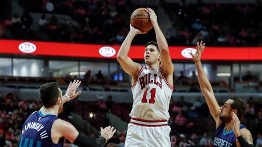 118-101. McDermott sale del banquillo y ganan los Bulls; Mirotic, 8 puntos