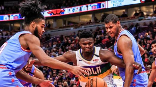 119-125. El novato Williamson lidera triunfo de Pelicans ante Bulls