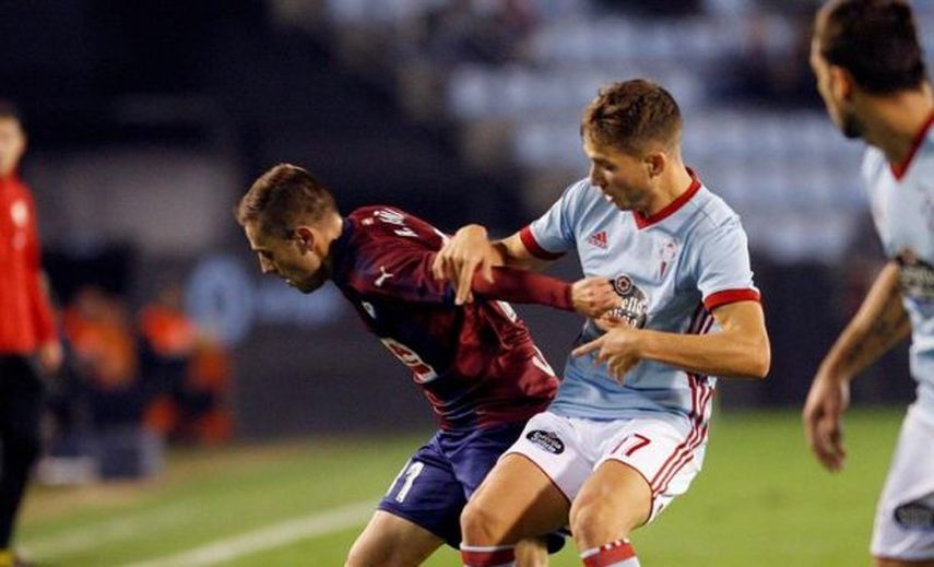 1-0. El Celta sobrevive a su mal partido y se clasifica para octavos