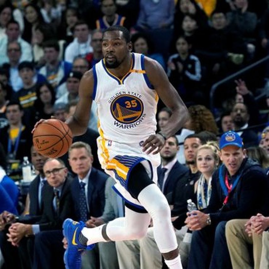 101-117. Durant y Warriors remontan ante Nets y logran sexto triunfo seguido
