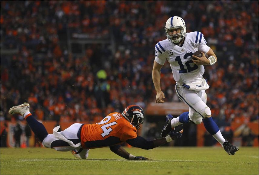 13-24. Luck y Colts jugarán la final de la Conferencia Americana ante Patriots