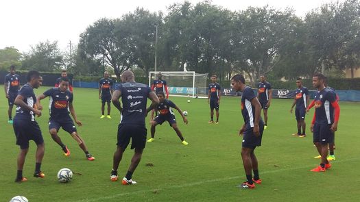 Selección nacional entrenó por última vez en Fort Lauderdale, y regresan este jueves