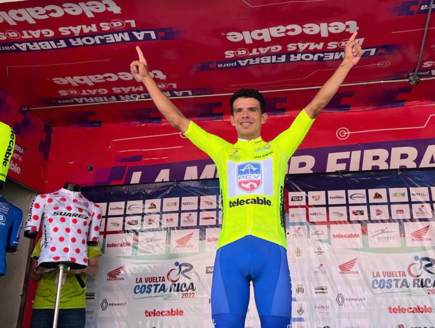 Franklin Archibold lidera la Vuelta a Costa Rica