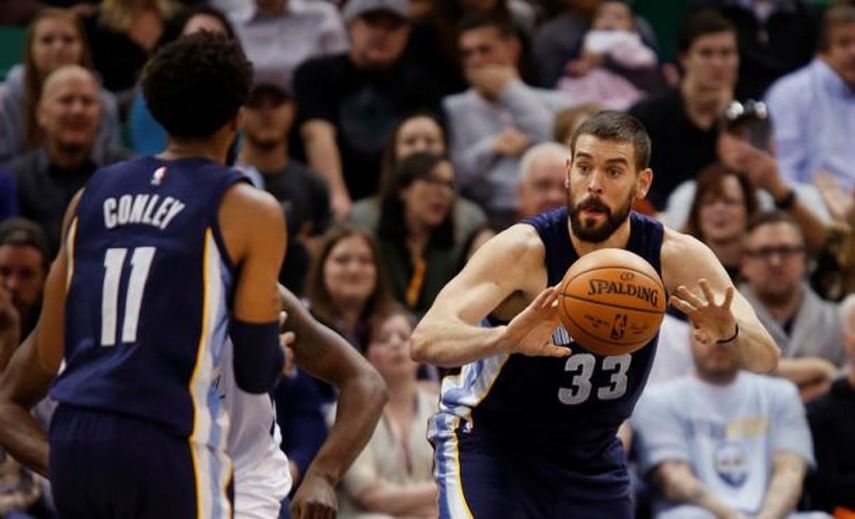 Marc estuvo en plan de figura y Pau Gasol de jugador completo