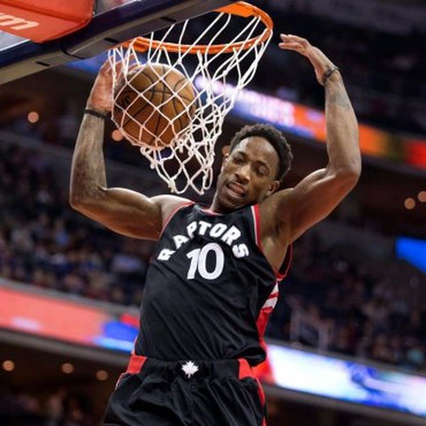 102-115. DeRozan decide la victoria de Raptors con un gran tercer cuarto