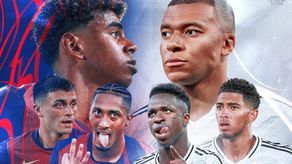 Real Madrid y Barcelona llenos de estrellas.&nbsp;