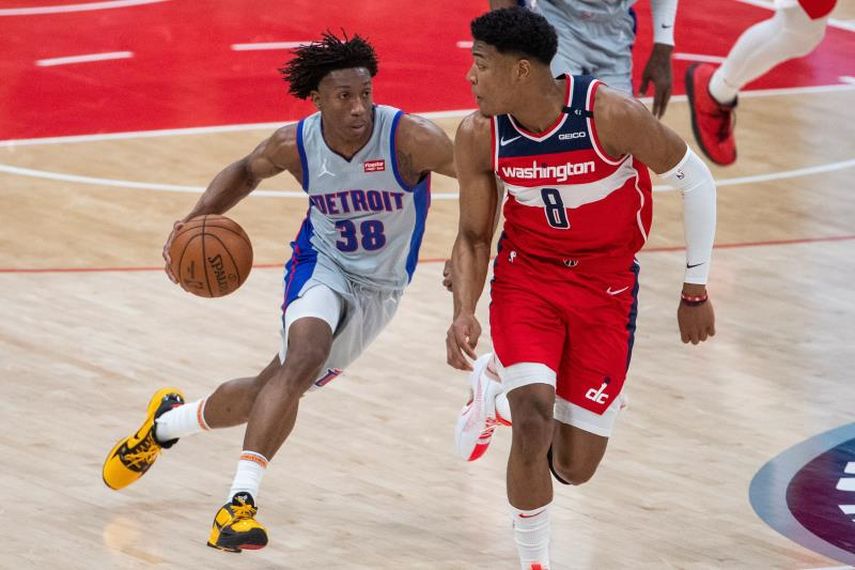 Los Pistons ganan a los Wizards por 120-91 con 31 puntos de Josh Jackson