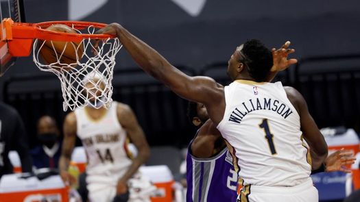 123-128. Williamson y Pelicans superan los 43 puntos de Fox, su nueva marca