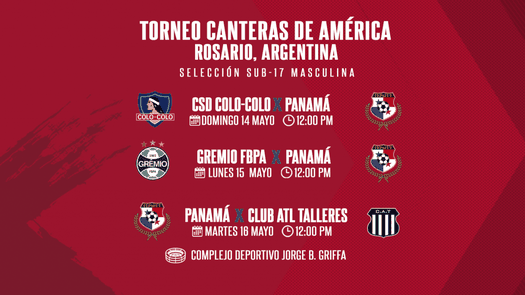 Panamá sub-17 dirá presente en el Torneo Canteras de América