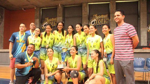 Agustiniano de Chitré, monarca invicta U18F del baloncesto Kiwanis