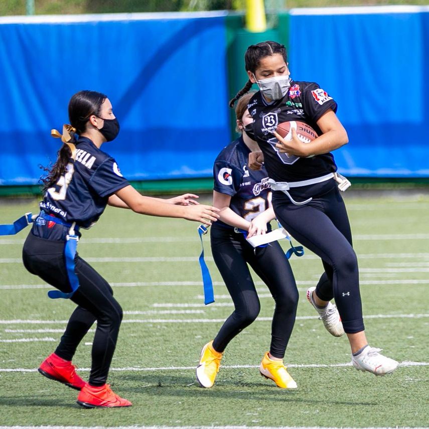 Semifinales cardíacas en Mini Flag Kiwanis Football League