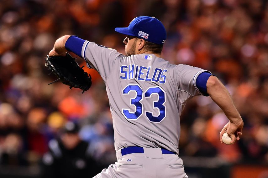 Shields y Ventura serán los abridores de los Reales en los primeros dos juegos