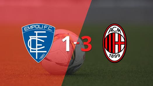 Milan quiere el liderato del torneo frente a Empoli