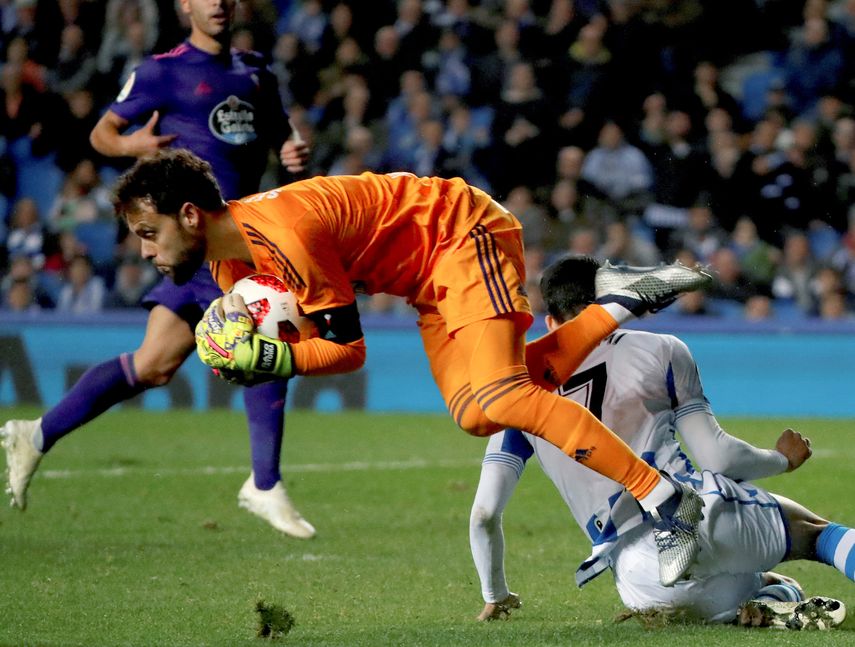 El Celta ya puede dar de alta al portero Sergio Álvarez