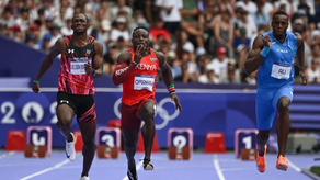 El atleta istmeño se despide de París 2024 en la primera ronda de los 100 metros planos.&nbsp;