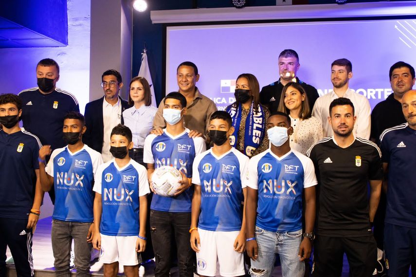 El club español de futbol Real Oviedo llega a Panamá a través de la Fundación Dream For Tomorrow