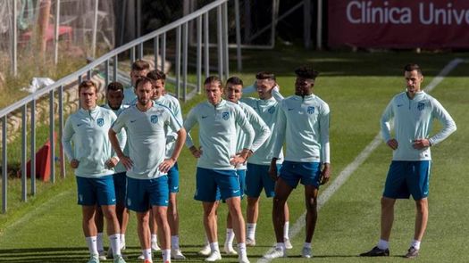 El Atlético ultima su puesta a punto sin Savic y Vitolo