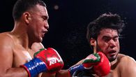 David Benavídez (izquierda) maltrató a más no poder el rostro de su rival, Gilberto Ramírez (derecha) durante los 6 asaltos que duró su pelea. Foto: Cortesía/Golden Boy Promotions David Benavídez (izquierda) maltrató a más no poder el rostro de su rival, Gilberto Ramírez (derecha) durante los 6 asaltos que duró su pelea. Foto: Cortesía/Golden Boy Promotions