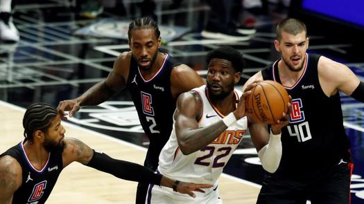 113-103. George y Leonard imponen su acierto y cortan la racha triunfal de los Suns