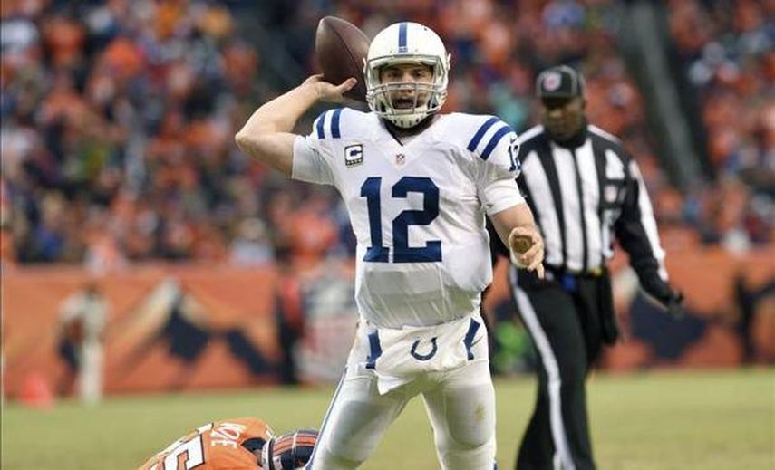13-24. Luck y Colts jugarán la final de la Conferencia Americana ante Patriots