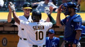 6-5. Chapman sella el triunfo de los Atléticos