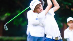 Jóvenes panameños en el US Kids Golf Caribbean Championship