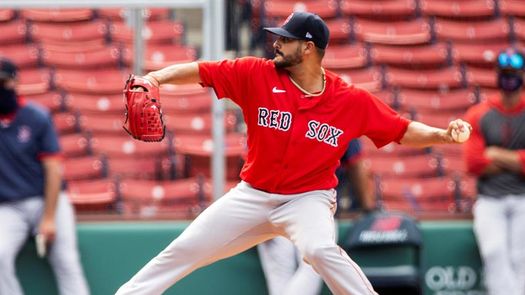 El venezolano Martín Pérez administra el triunfo de los Medias Rojas