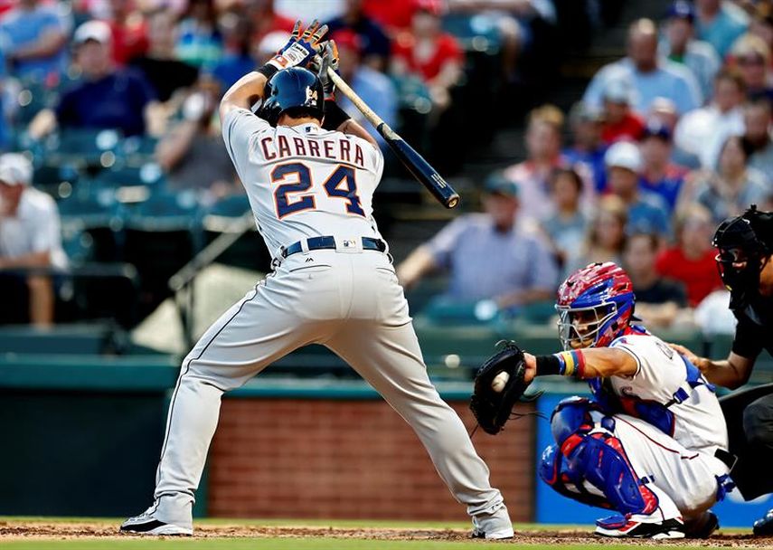 5-4. Cabrera pega sencillo y marca la victoria de los Tigres