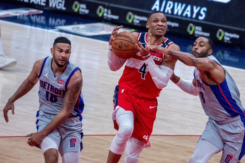 106-92. Westbrook consigue otro triple-doble en la victoria de los Wizards