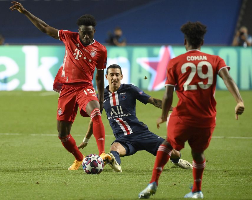 Di María, el fideo hiperactivo