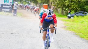 Franklin Archibold durante la segunda etapa del Tour de Panamá 2024.&nbsp;