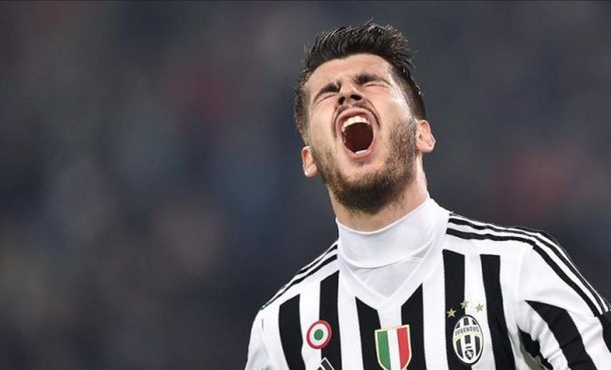 Morata marca un doblete en la goleada del Juventus al Inter en Copa Italia