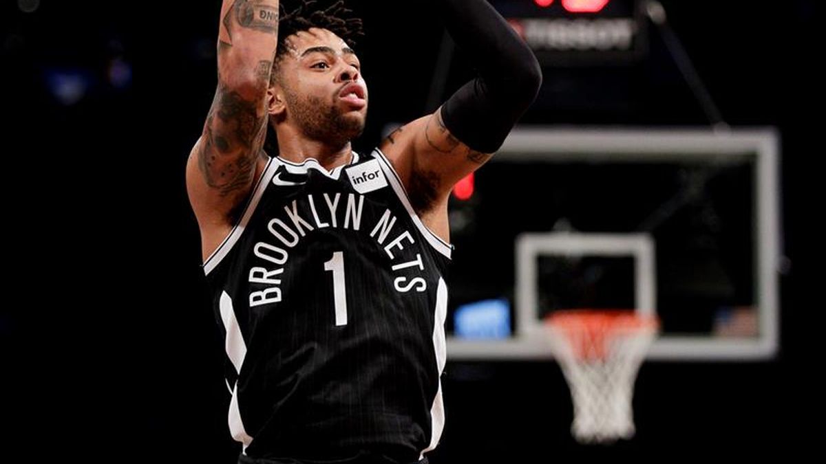 126-121. Russell lidera triunfo de Nets pese al regreso de Davis con Pelicans