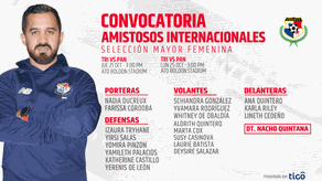 Panamá Femenina continúa preparándose para las eliminatorias