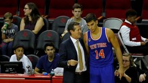 Willy Hernangómez protagonizó su mejor partido en el triunfo de los Knicks