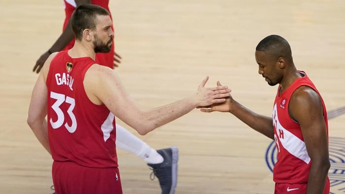 Ibaka sigue dominante; Marc Gasol cumple; Rubio no juega por la lesión de la rodilla