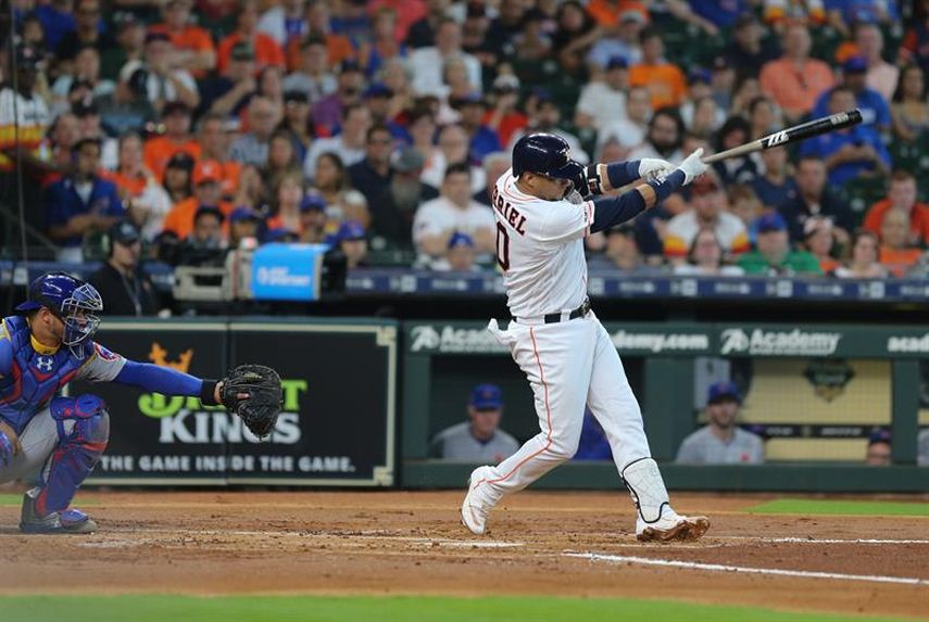 9-1. Un venezolano y un cubano de los Astros pegan jonrones contra los Angelinos