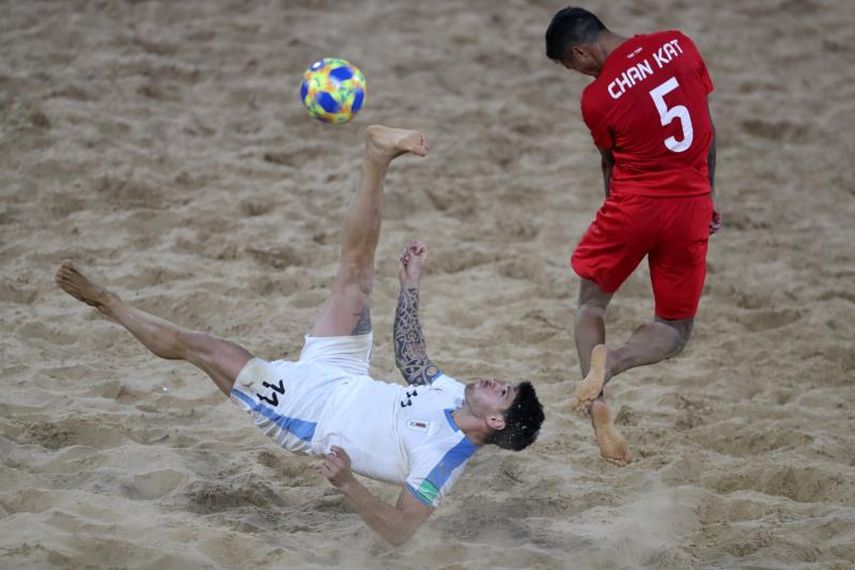 Fútbol playa: Uruguay cayó 3-1 ante Brasil en la final de las