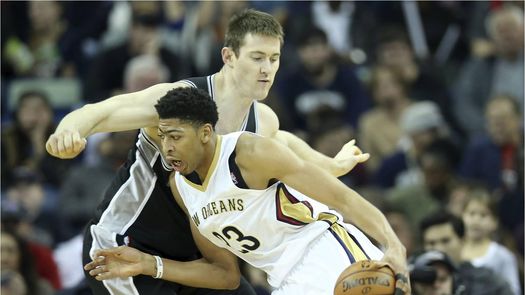 97-90. Davis y los Pelicans vuelven a derrotar a los Spurs