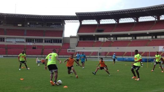Selección nacional de Panamá completa exigente cuarto día de entrenamientos