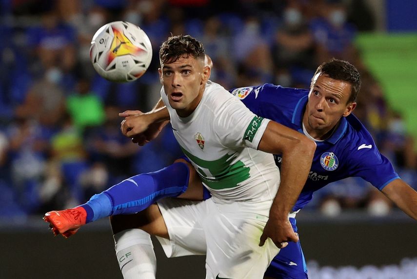 Lucas Boyé no entrena con el grupo y es duda ante Villarreal