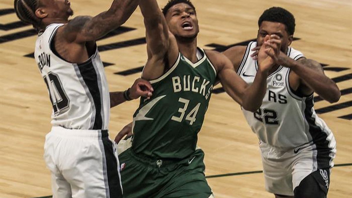 120-113. Antetokounmpo se acerca al triple-doble y los Bucks vuelven a ganar